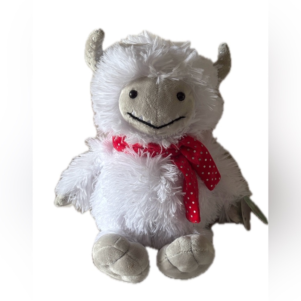 With Snuggles White Yeti